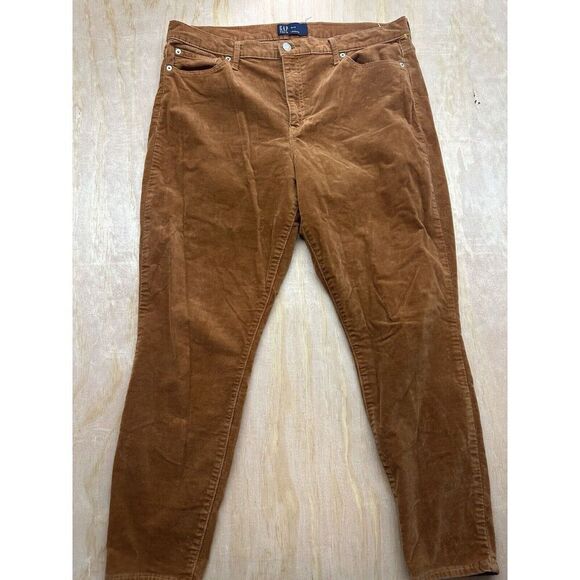GAP Pants - Gap Denim Legging Corduroy Brown 16/33